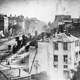 París en abril o mayo de 1838, por Daguerre con su invento. Wikimedia Commons